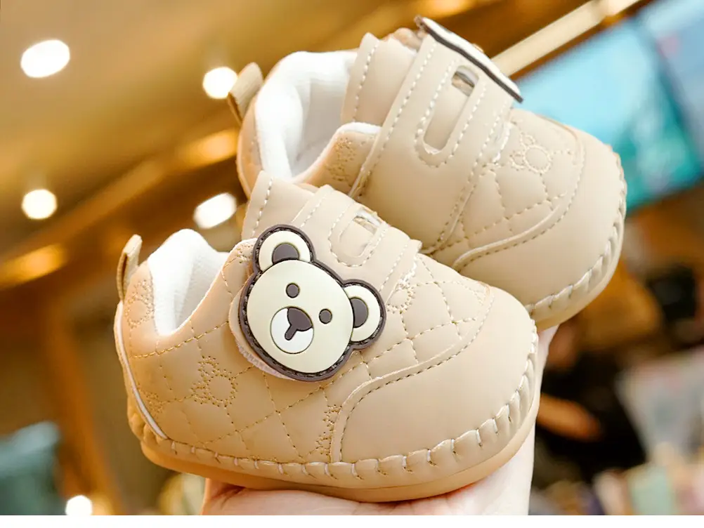 Baby Shoes White Soft Sole 0-1 Year Old — feature 9