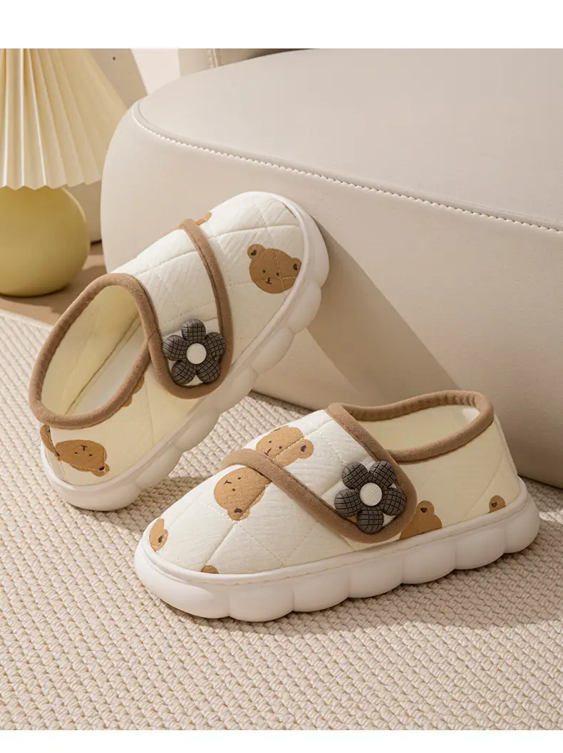 Breathable and Comfortable Postpartum Shoes for Women, Four-Season Quiet, Non-Slip, Anti-Odor Bag and Postpartum Confinement Thick-Soled Autumn and Winter Slippers for Women — feature 12