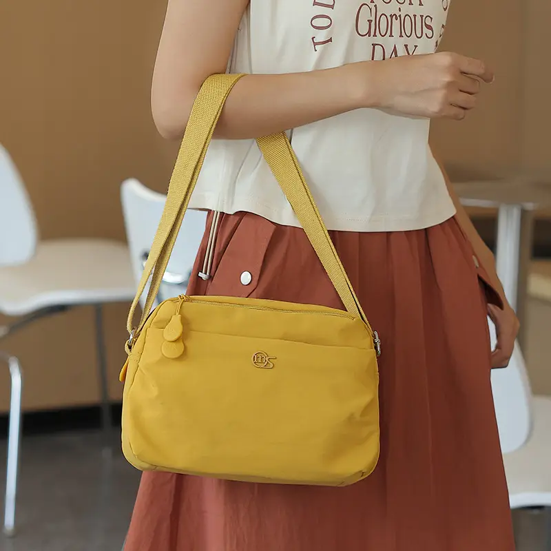 Women's Lightweight Square Crossbody Bag Multi Layer Portable - Image 6