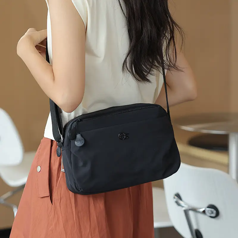 Women's Lightweight Square Crossbody Bag Multi Layer Portable - Image 7