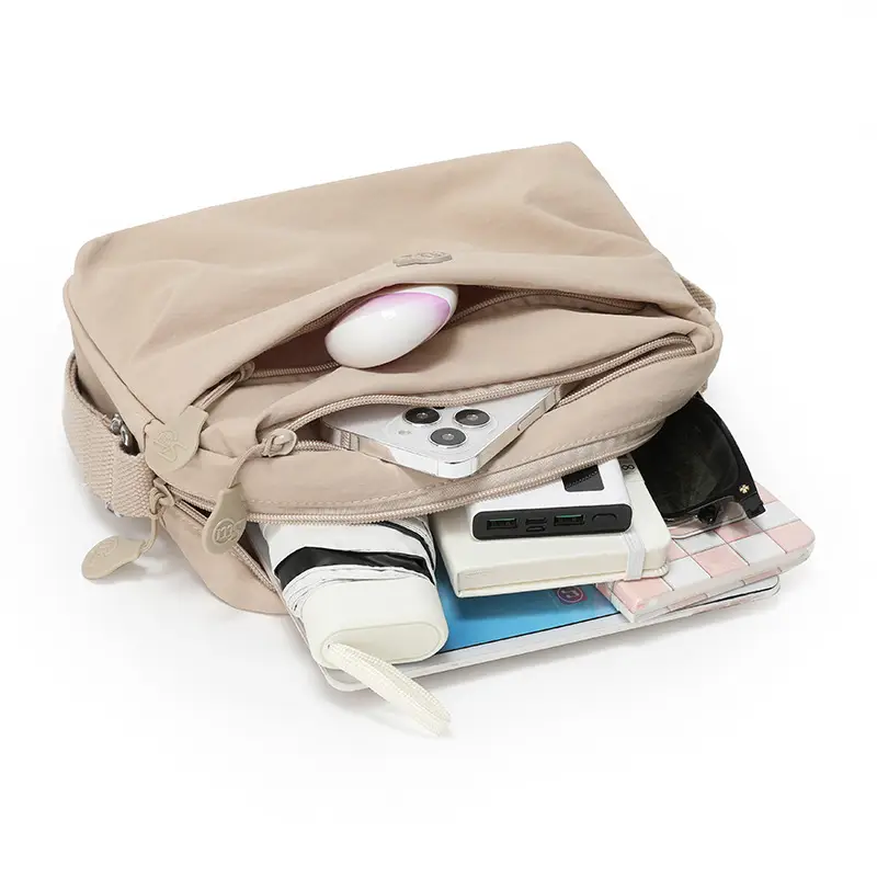 Women's Lightweight Square Crossbody Bag Multi Layer Portable - Image 8