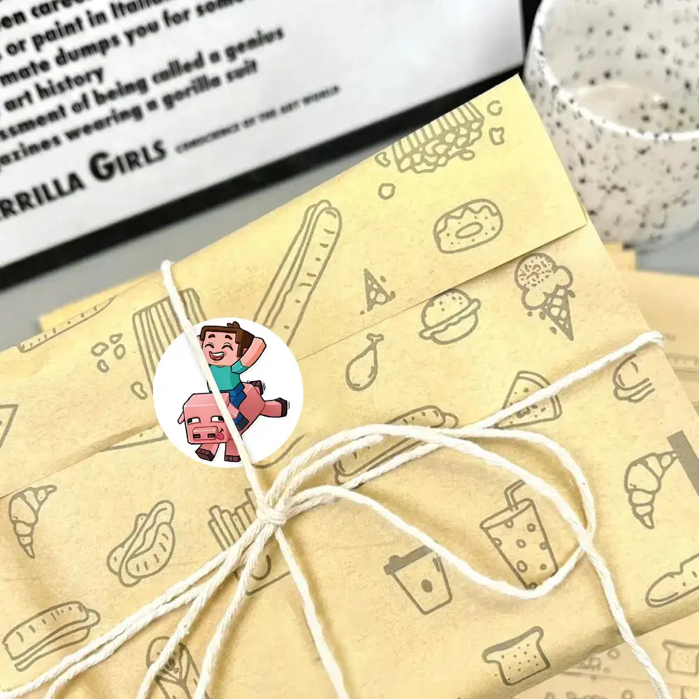 Minecraft Sticker Roll Internet Celebrity Hot Style Creative DIY Handbook Material Stationery Notebook Decorative Tape Wholesale