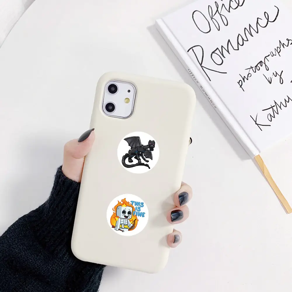 Minecraft Sticker Roll Internet Celebrity Hot Style Creative DIY Handbook Material Stationery Notebook Decorative Tape Wholesale — feature 5