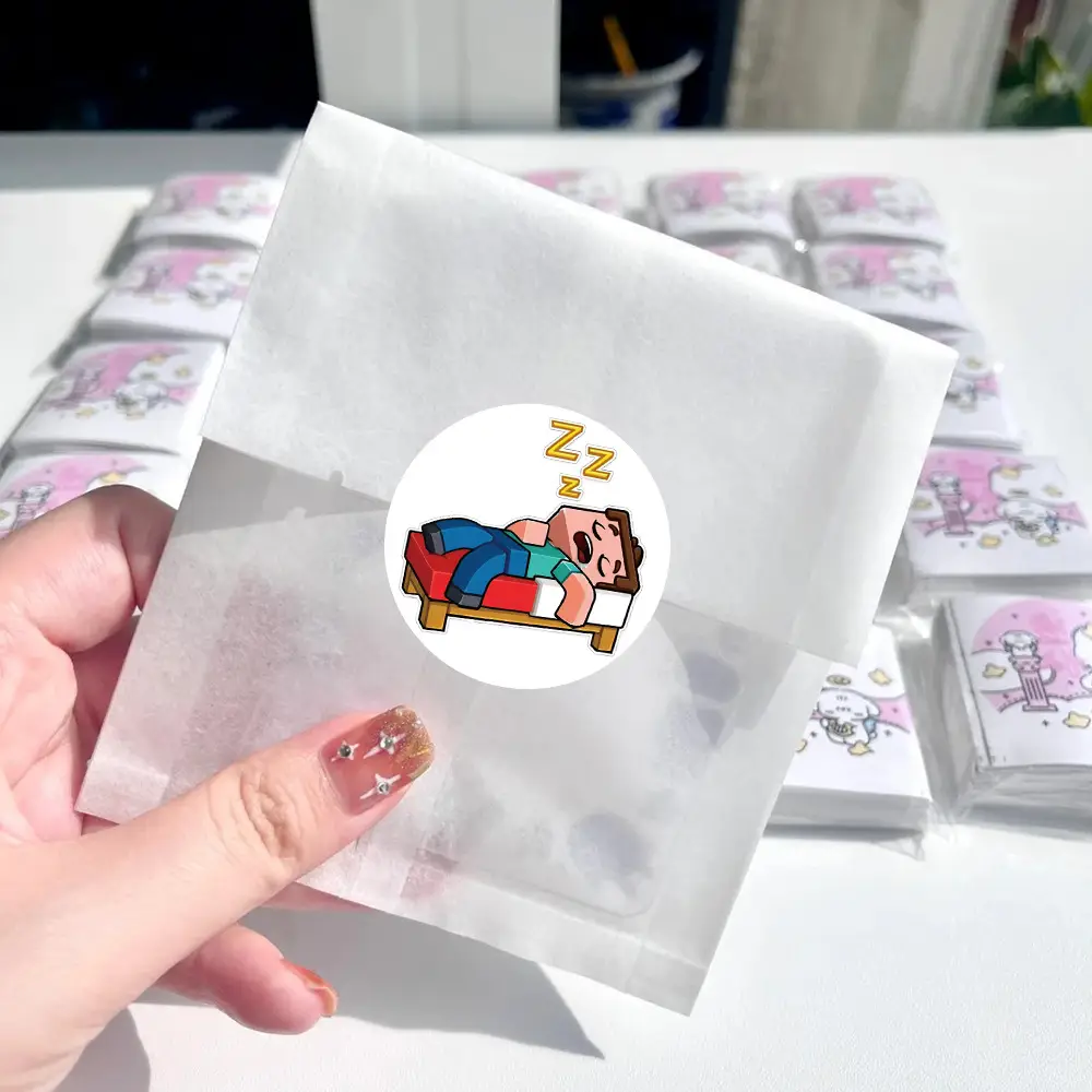 Minecraft Sticker Roll Internet Celebrity Hot Style Creative DIY Handbook Material Stationery Notebook Decorative Tape Wholesale — feature 6