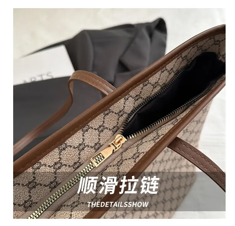 Retro Patterned Shoulder Bag for Women 2025 — feature 5