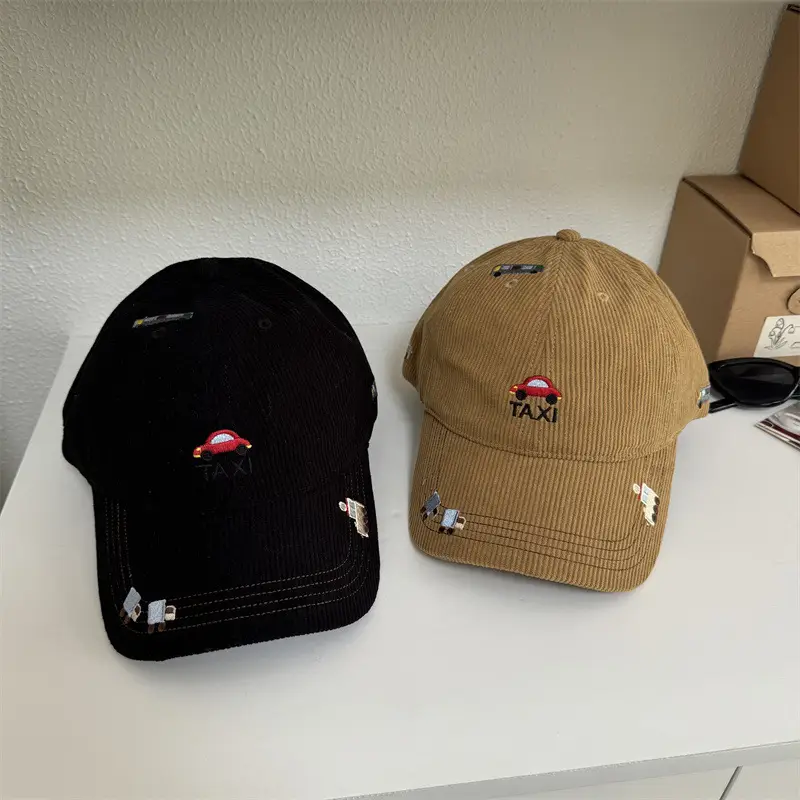 Japanese Retro Taxi Cap Women Black Brown 2025 - Image 7