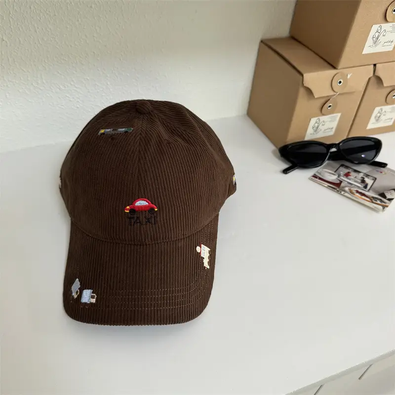 Japanese Retro Taxi Cap Women Black Brown 2025 - Image 3
