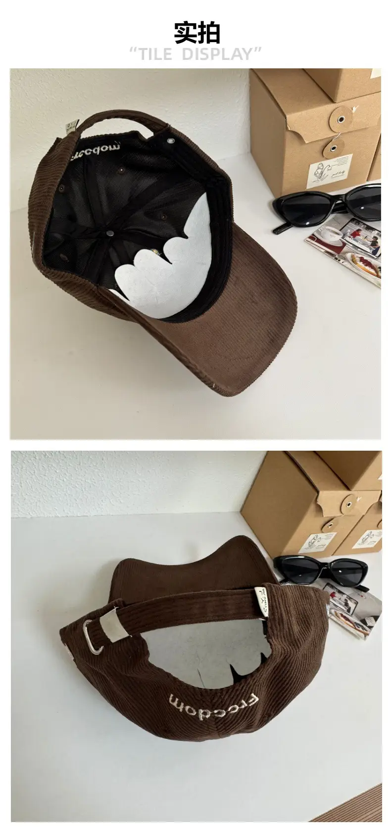 Japanese Retro Taxi Cap Women Black Brown 2025 — feature 5