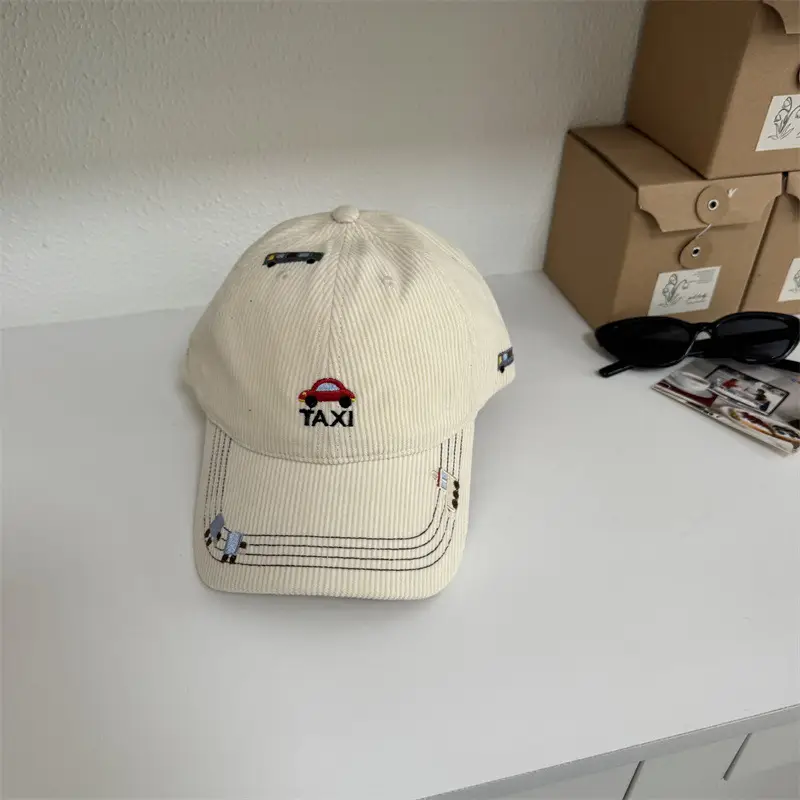 Japanese Retro Taxi Cap Women Black Brown 2025 - Image 4