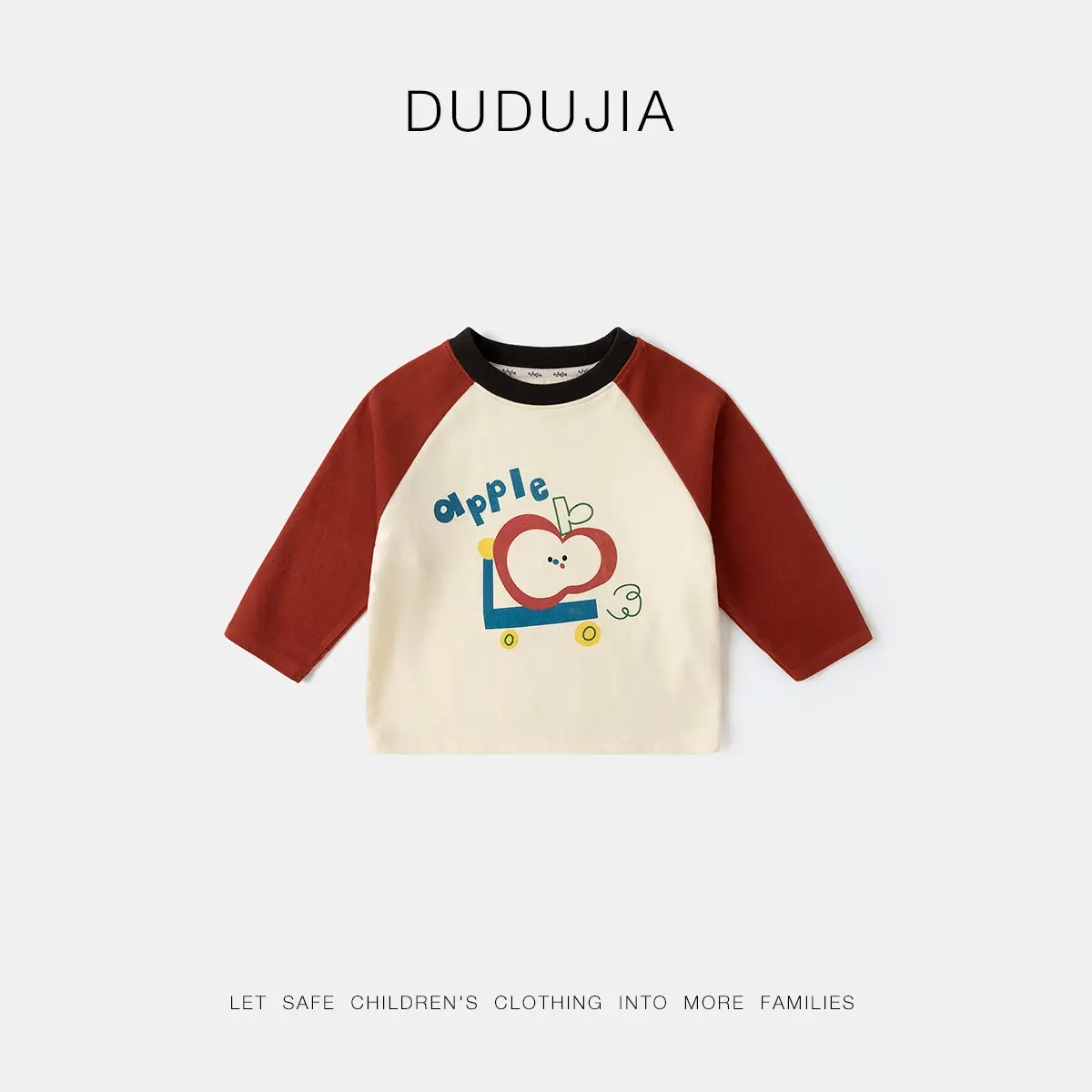 Dudu Home Cartoon T-Shirt for Boys Spring Base Layer - Image 26