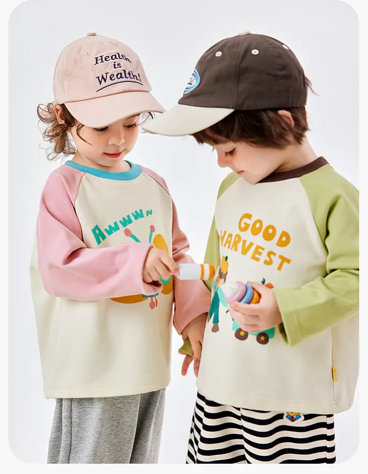 Dudu Home Cartoon T-Shirt for Boys Spring Base Layer — feature 19
