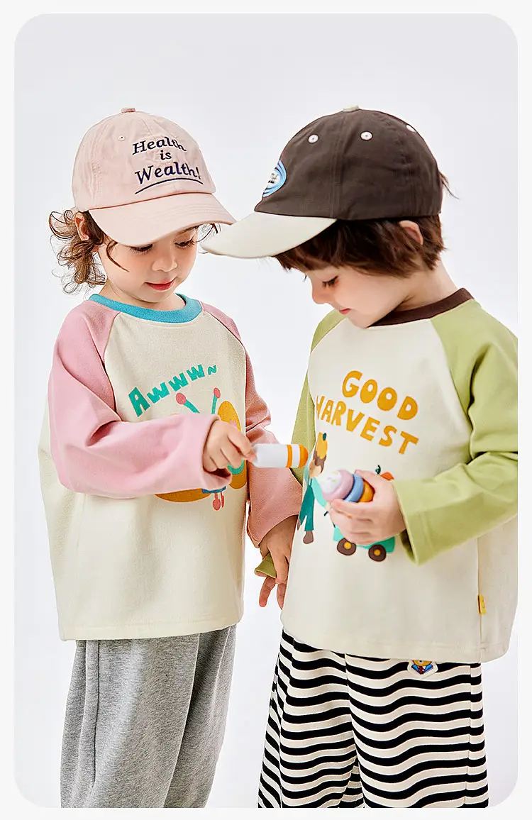 Dudu Home Cartoon T-Shirt for Boys Spring Base Layer — feature 7