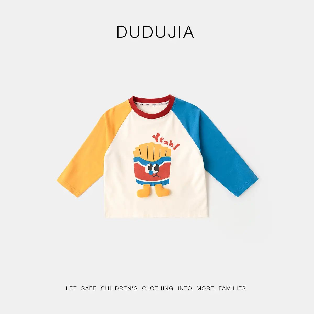 Dudu Home Cartoon T-Shirt for Boys Spring Base Layer - Image 12