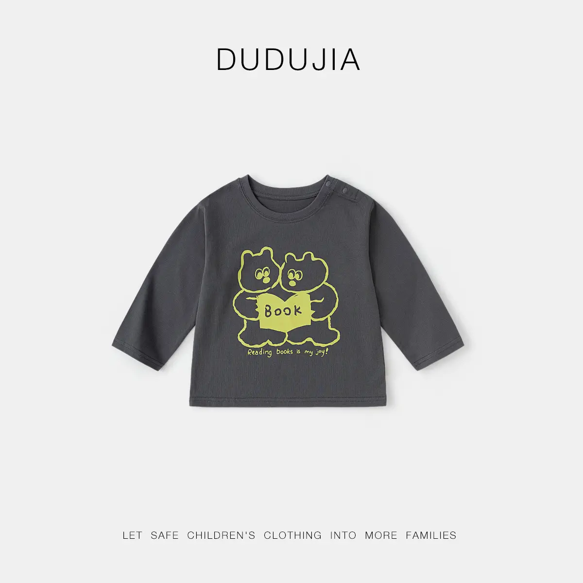 Dudu Home Cartoon T-Shirt for Boys Spring Base Layer - Image 17