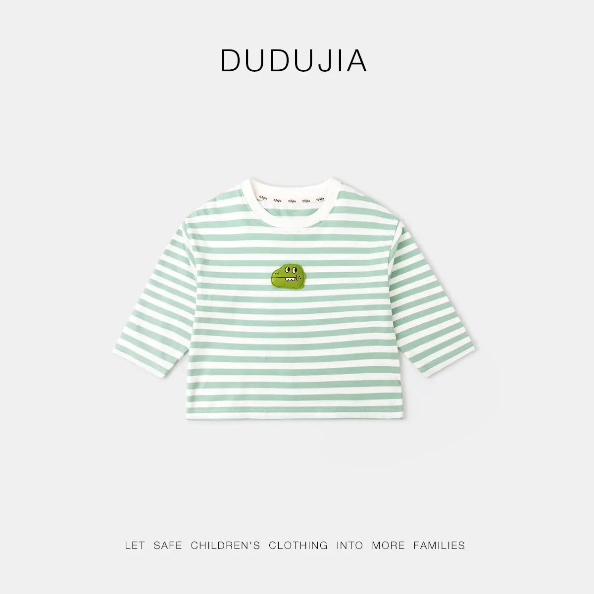 Dudu Home Cartoon T-Shirt for Boys Spring Base Layer - Image 3