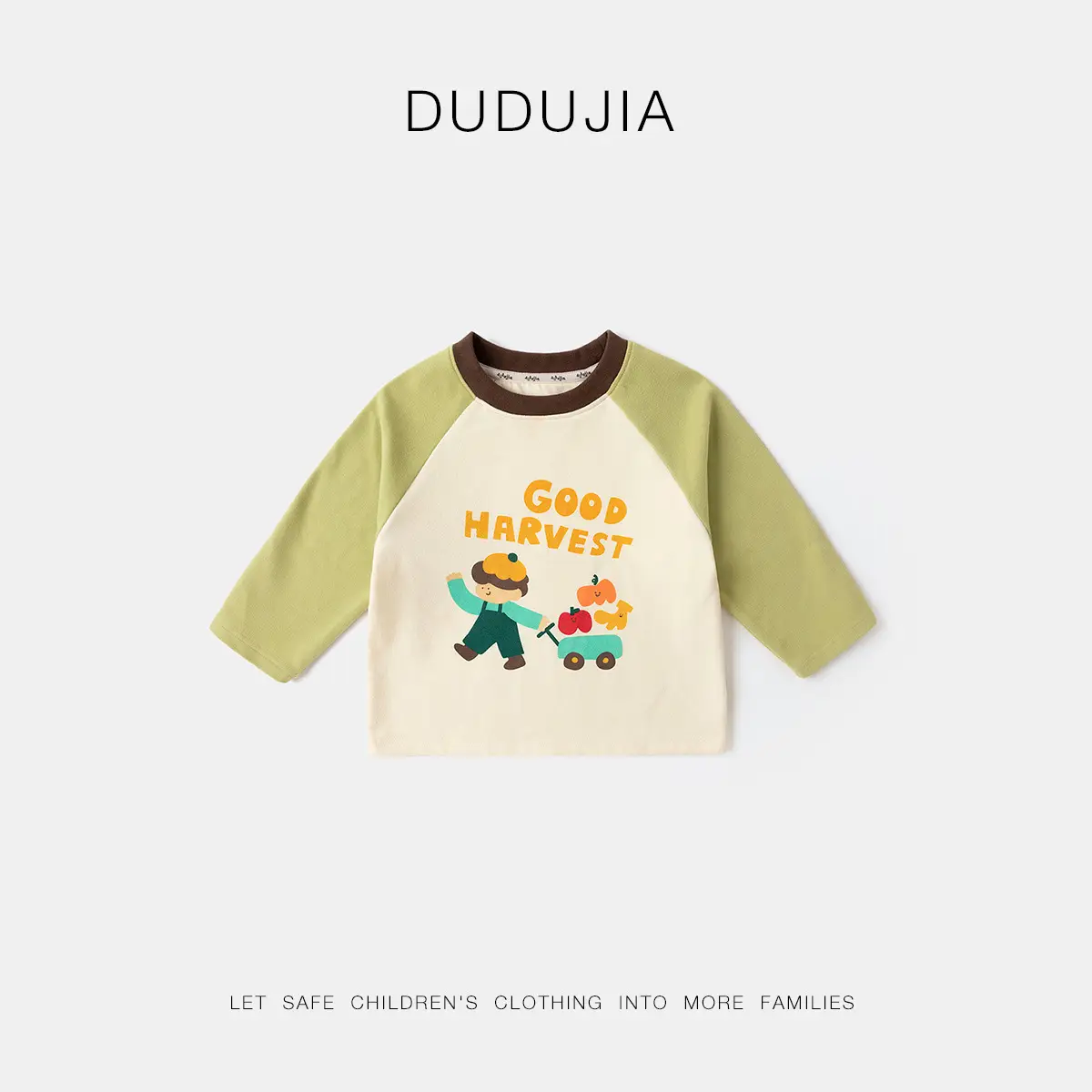 Dudu Home Cartoon T-Shirt for Boys Spring Base Layer - Image 7