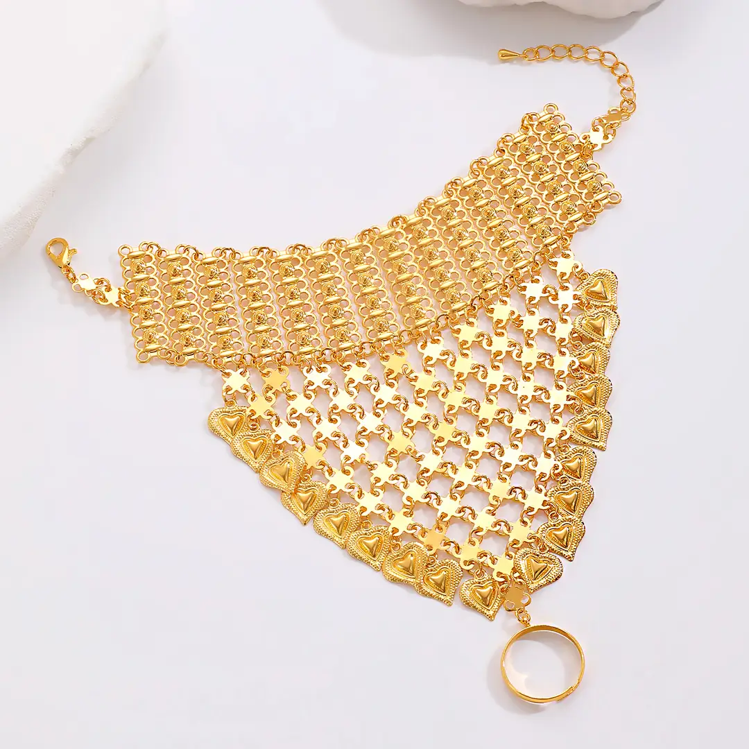Fashion Retro Middle Eastern Arabian Style Mittens Bracelet