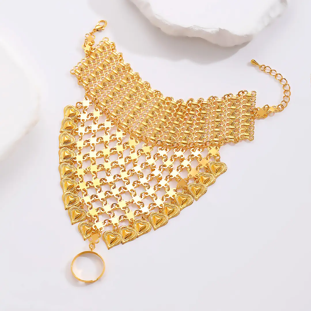 Fashion Retro Middle Eastern Arabian Style Mittens Bracelet