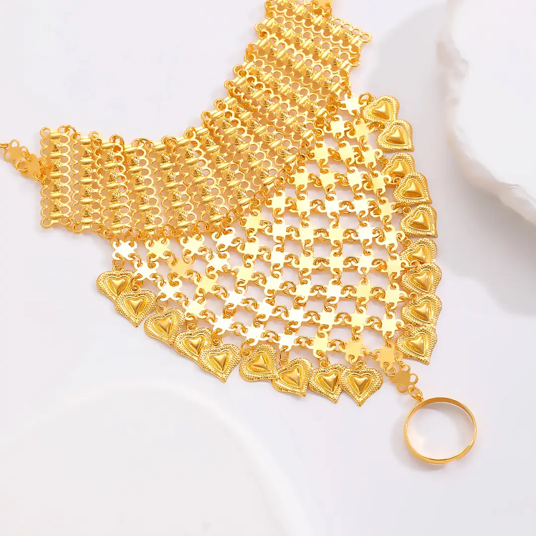 Fashion Retro Middle Eastern Arabian Style Mittens Bracelet