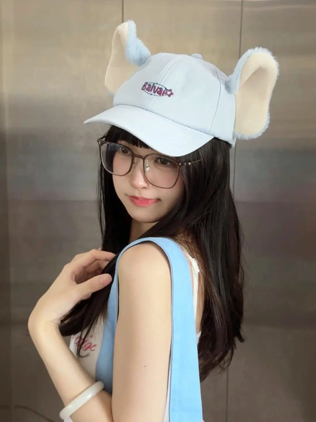 Women Reversible Baseball Cap with Rabbit & Dumbo Design — feature 10