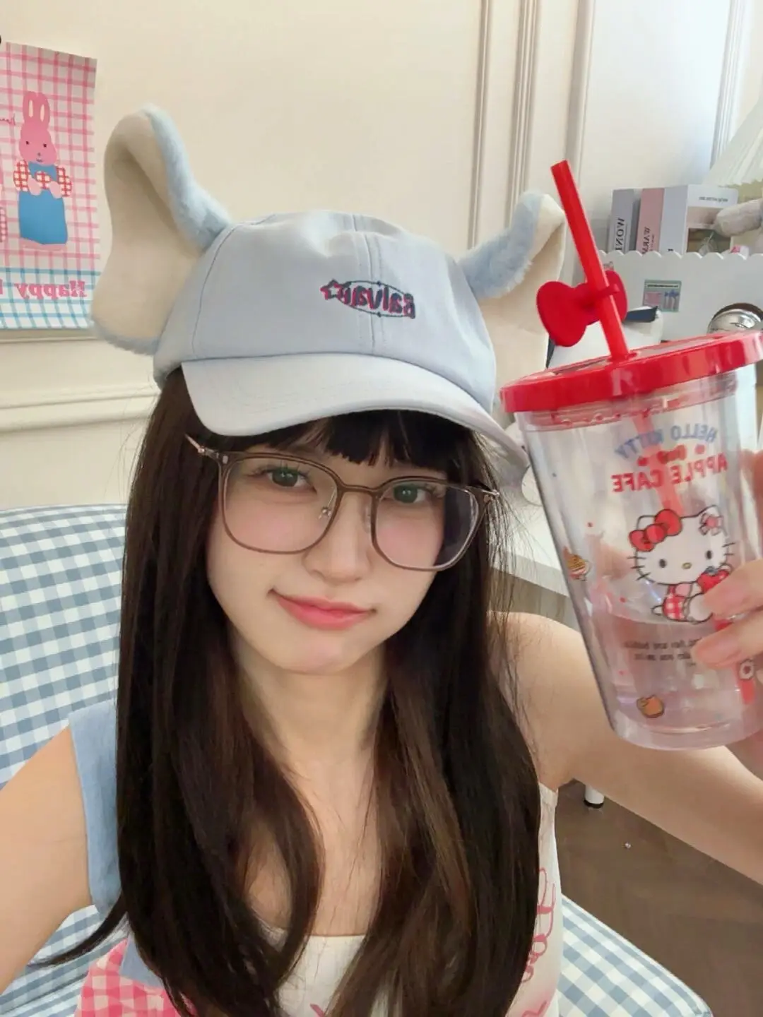 Women Reversible Baseball Cap with Rabbit & Dumbo Design — feature 8