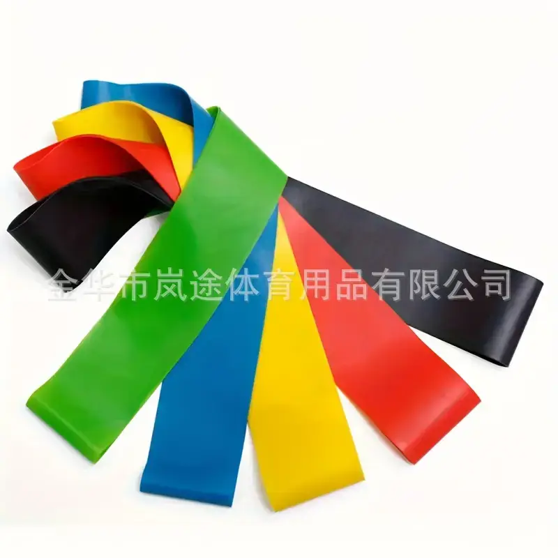 Tpe Elastic Band Yoga Resistance Band Home Fitness Training Sports Resistance Band Hip Pull Ring Cross-Border Beautiful Buttocks