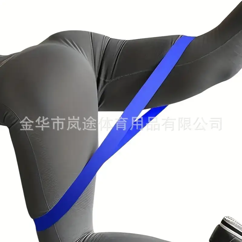 Tpe Elastic Band Yoga Resistance Band Home Fitness Training Sports Resistance Band Hip Pull Ring Cross-Border Beautiful Buttocks — feature 2