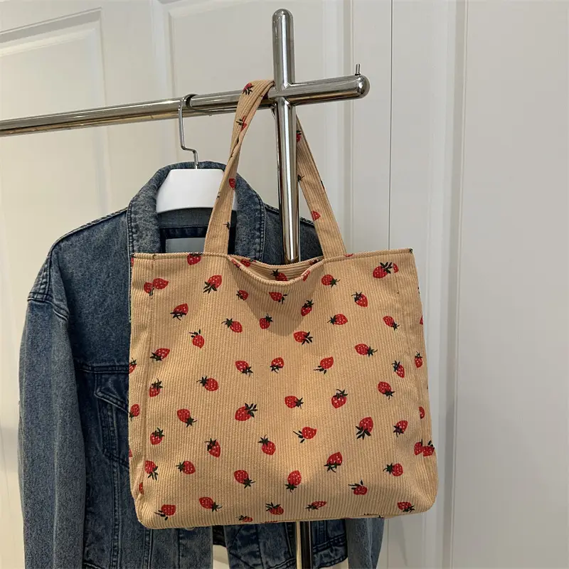 Women Printed Ladybug Tote Bag Large Capacity Casual Shoulder Bag - Image 7