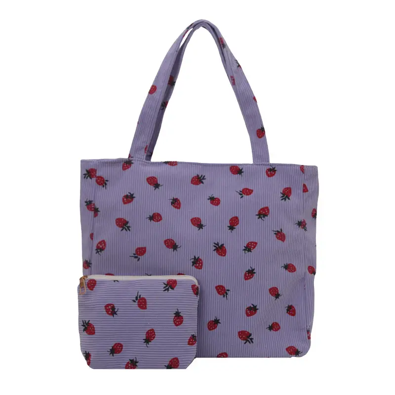 Women Printed Ladybug Tote Bag Large Capacity Casual Shoulder Bag - Image 9