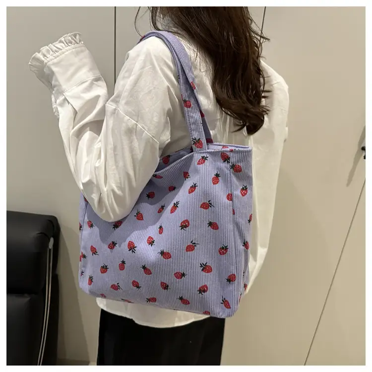 Women Printed Ladybug Tote Bag Large Capacity Casual Shoulder Bag — feature 13