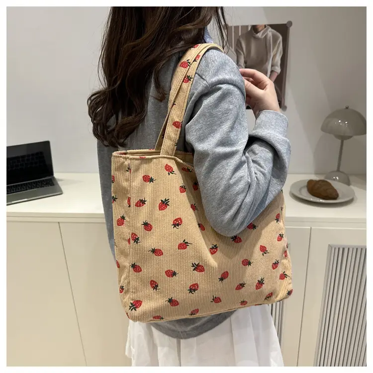 Women Printed Ladybug Tote Bag Large Capacity Casual Shoulder Bag — feature 14