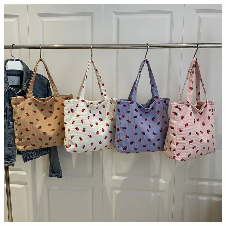 Women Printed Ladybug Tote Bag Large Capacity Casual Shoulder Bag — feature 20