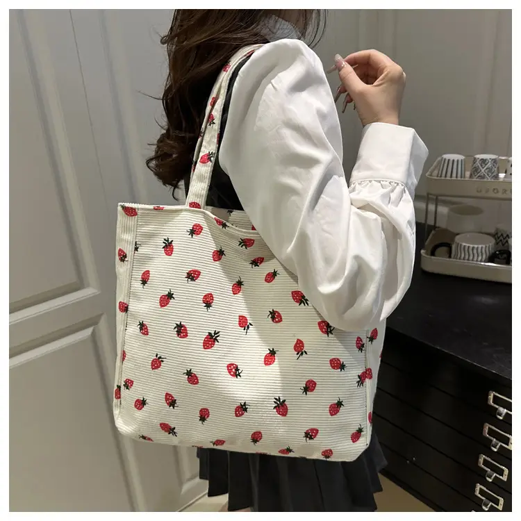 Women Printed Ladybug Tote Bag Large Capacity Casual Shoulder Bag — feature 8