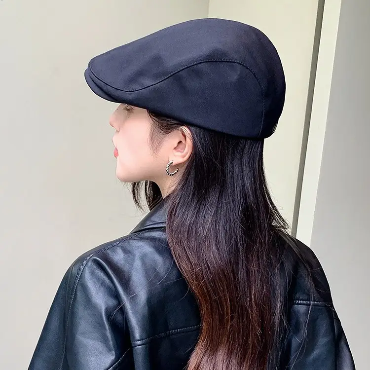 Women's Duckbill Beret Cap 2025 British Retro Casual Wear