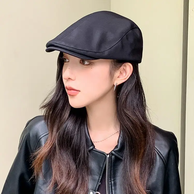 Women's Duckbill Beret Cap 2025 British Retro Casual Wear