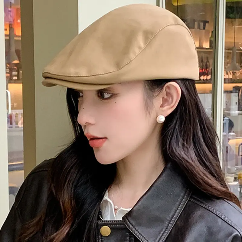 Women's Duckbill Beret Cap 2025 British Retro Casual Wear