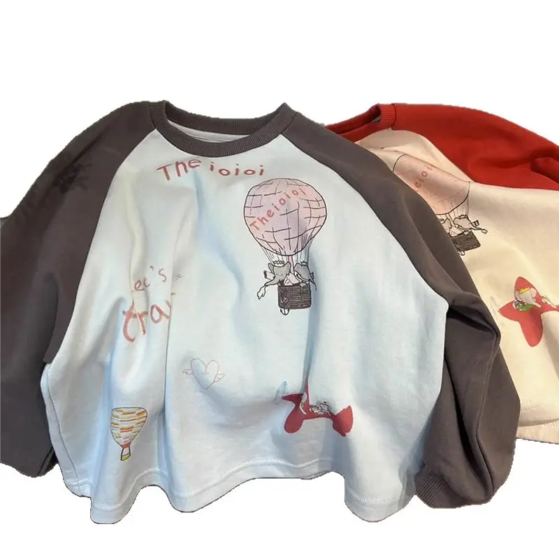 Boys Girls Long Sleeve T-Shirt 2025 Korean Style - Image 7