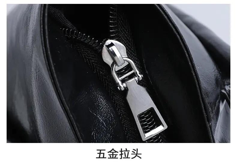 Black Textured Shoulder Bag for Women — feature 26