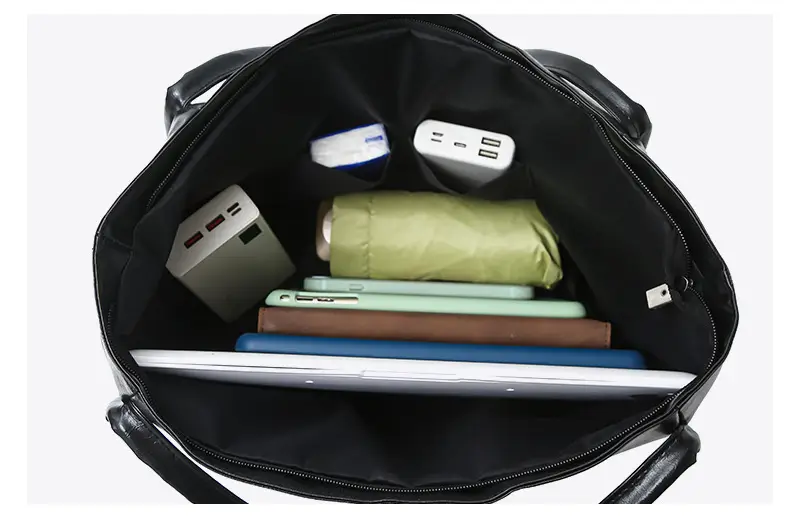 Black Textured Shoulder Bag for Women — feature 29