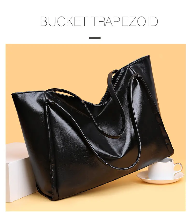 Black Textured Shoulder Bag for Women — feature 7