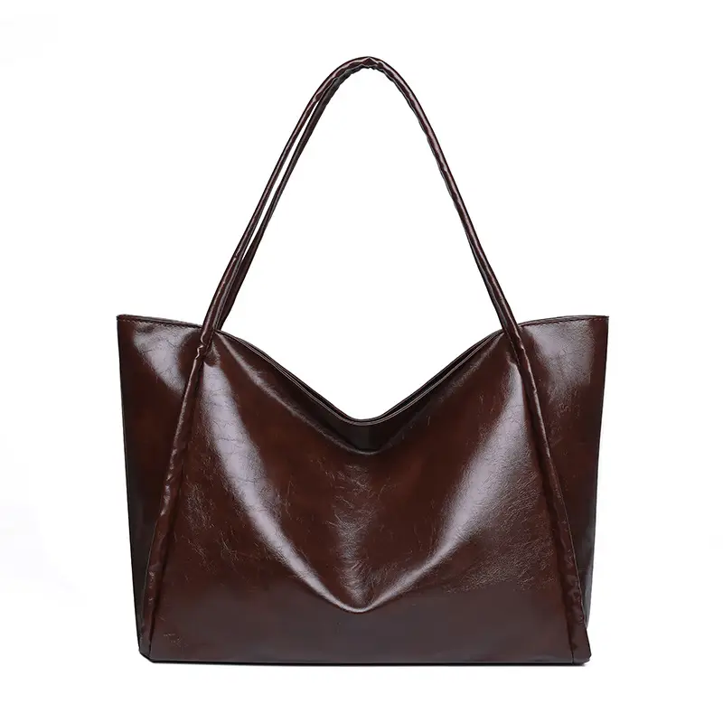 Black Textured Shoulder Bag for Women - Image 3