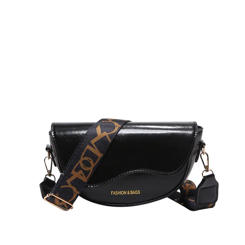 Korean Style Saddle Bag with Retro Strap 2024 - Image 10
