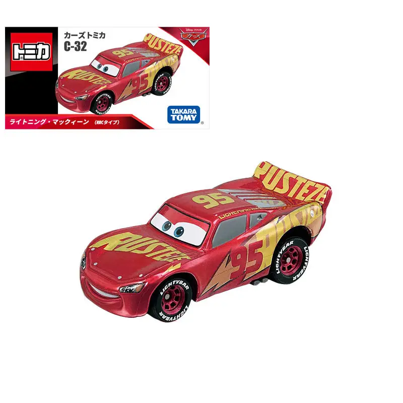 Authentic Tomy Cars3 Cars Lightning Mcqueen Miniature Mini Alloy Toy Car