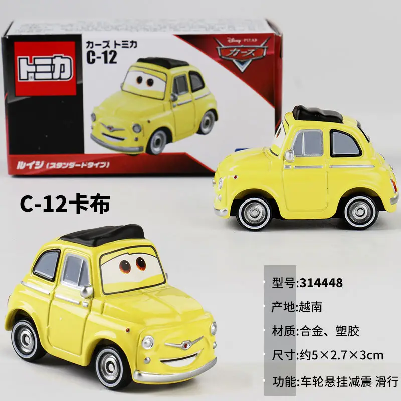 Authentic Tomy Cars3 Cars Lightning Mcqueen Miniature Mini Alloy Toy Car