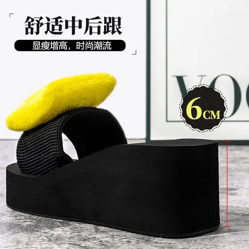 Spongebob Summer New Soft Sole Cartoon Slide Sandals for Women, Versatile Vacation Trendy Outdoor Slippers - Image 6
