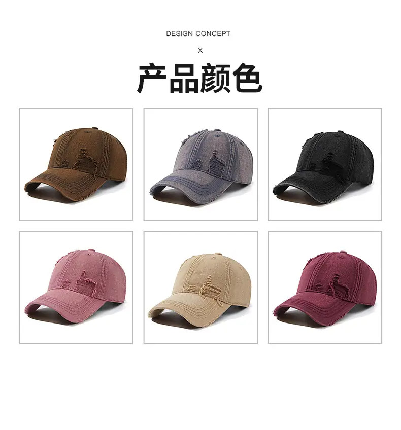 Vintage Los Angeles Denim Baseball Cap for Men — feature 10