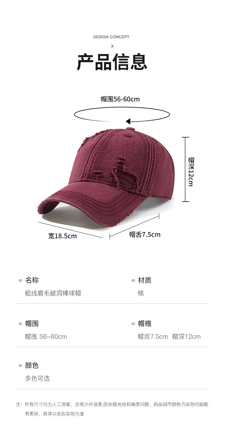 Vintage Los Angeles Denim Baseball Cap for Men — feature 7