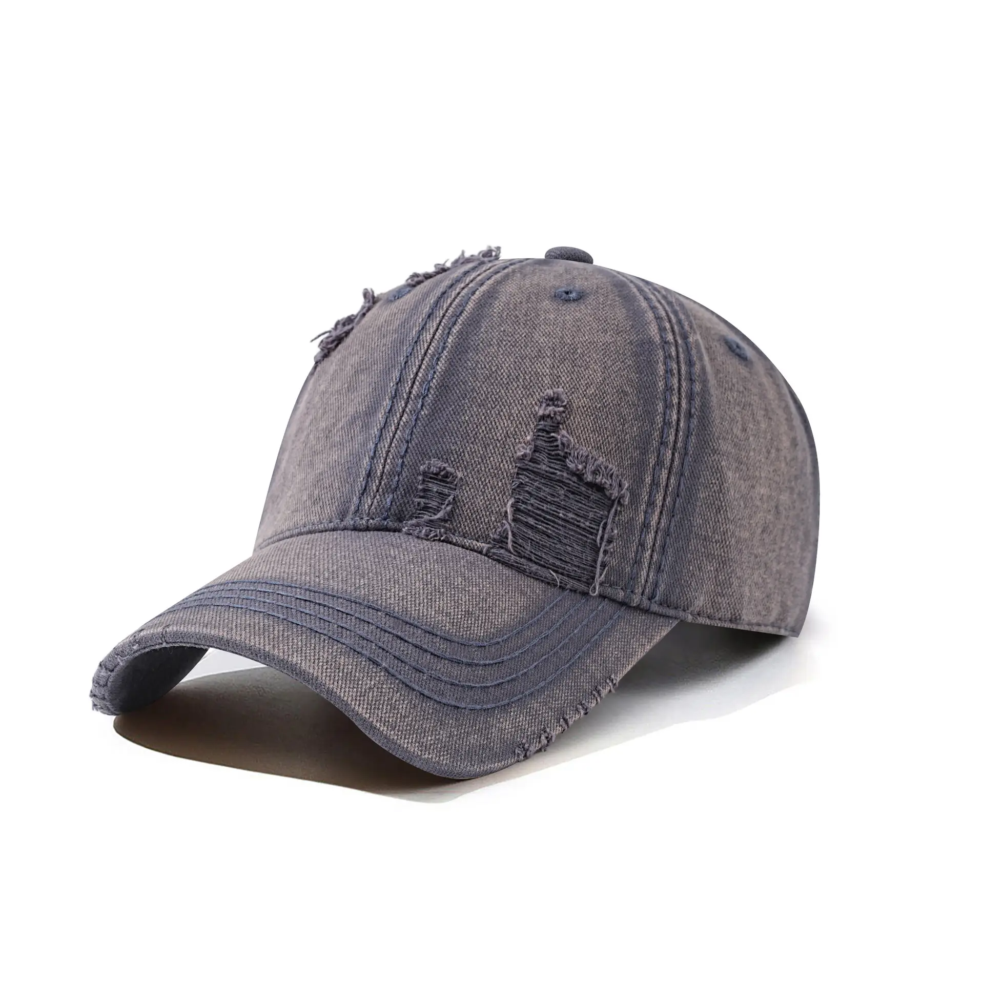 Vintage Los Angeles Denim Baseball Cap for Men - Image 3