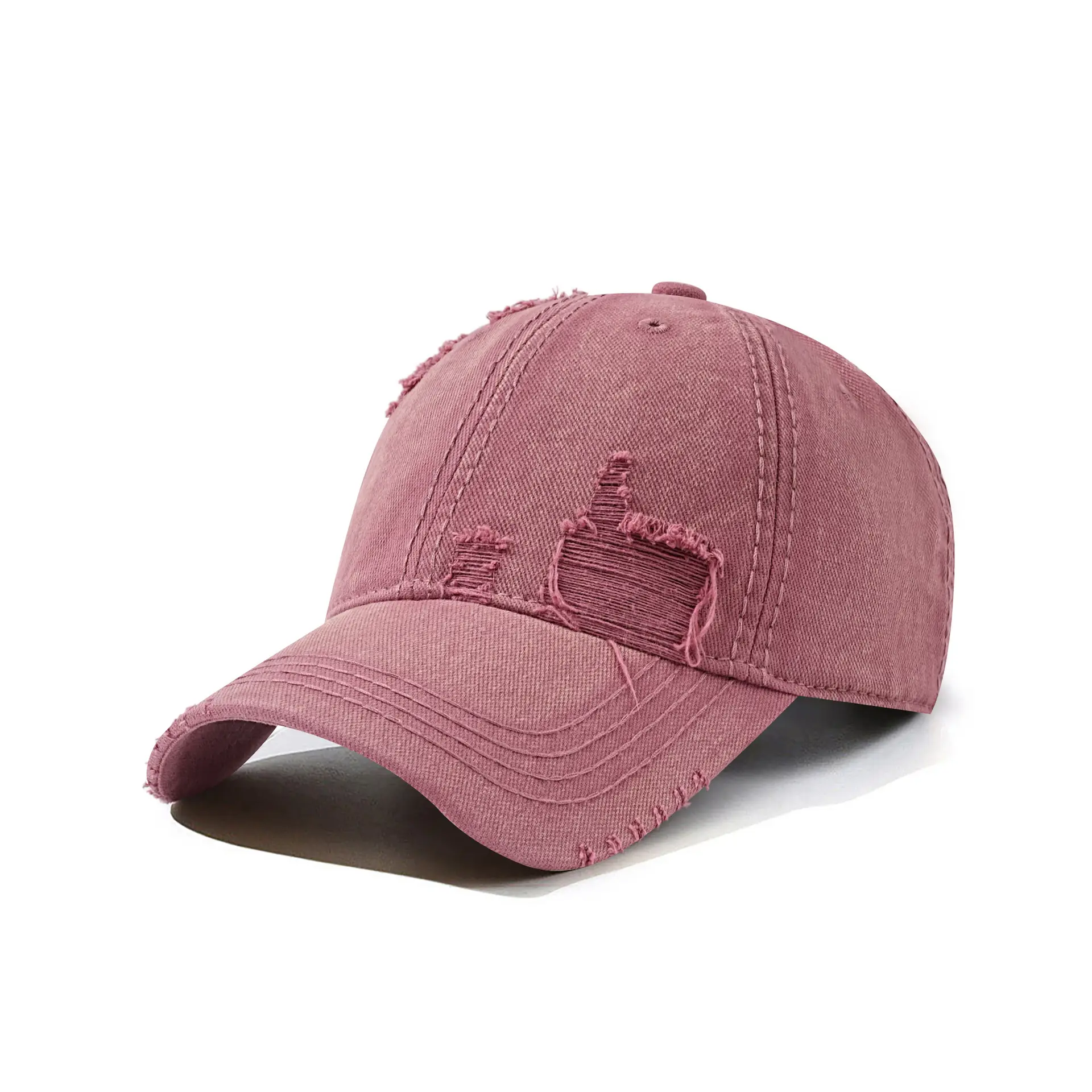 Vintage Los Angeles Denim Baseball Cap for Men - Image 4
