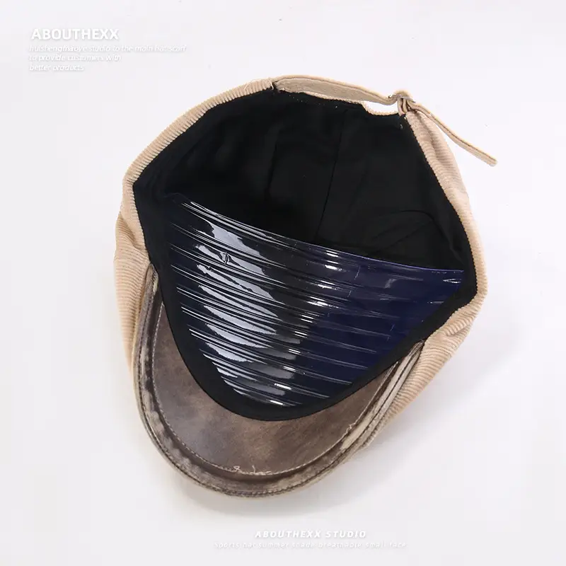 Japanese Retro Hats for Women All Season Artistic British Painter Hats - Image 8